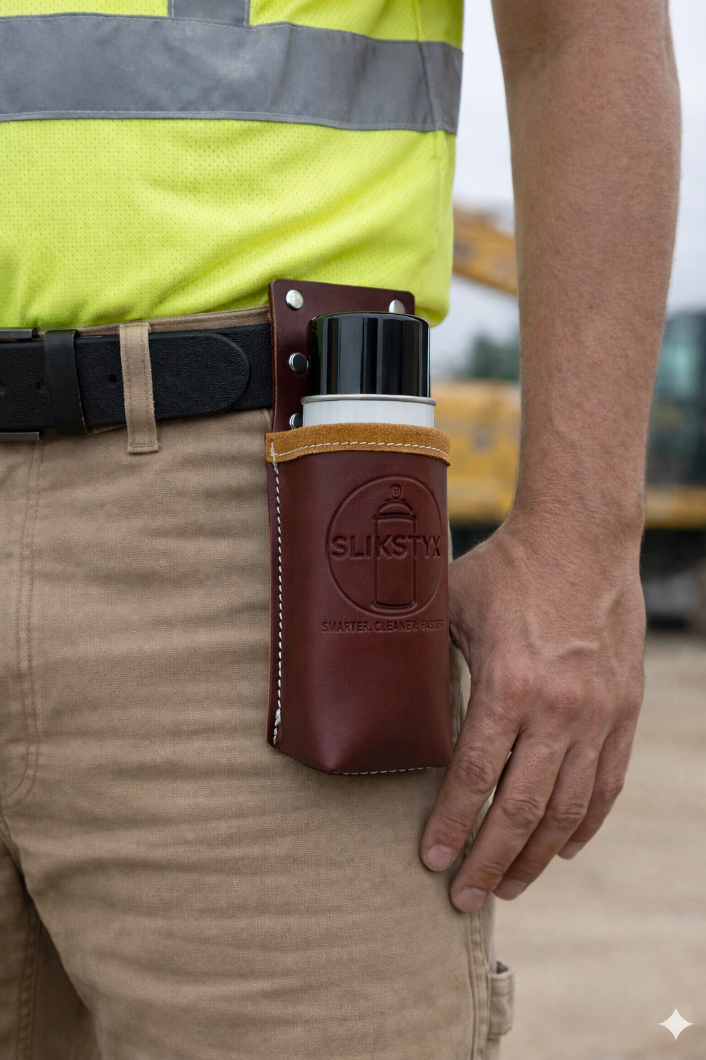 SLIKSTYX QuickDraw Spray Can Holster - Leather